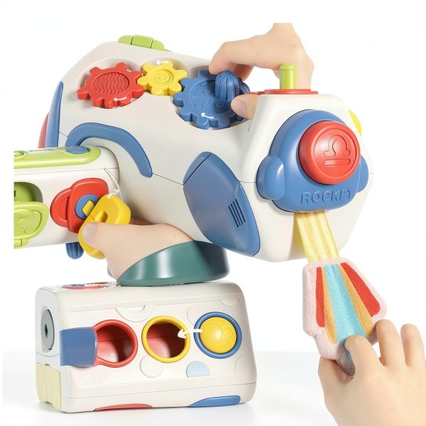 Runjinchuan Busy Cube Activity Toy for Toddlers Safe-7