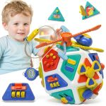 Shantou Yingmeidi Montessori Activity Cube Toddler Travel-0
