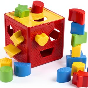 Play22 Activity Cube Educational Shapes Sorting Toddler Toy-0