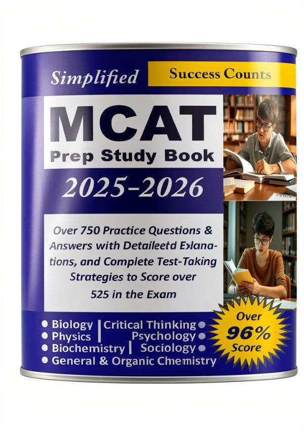 MCAT Test Guide Kindle Edition Study Skills 416 Pages-0