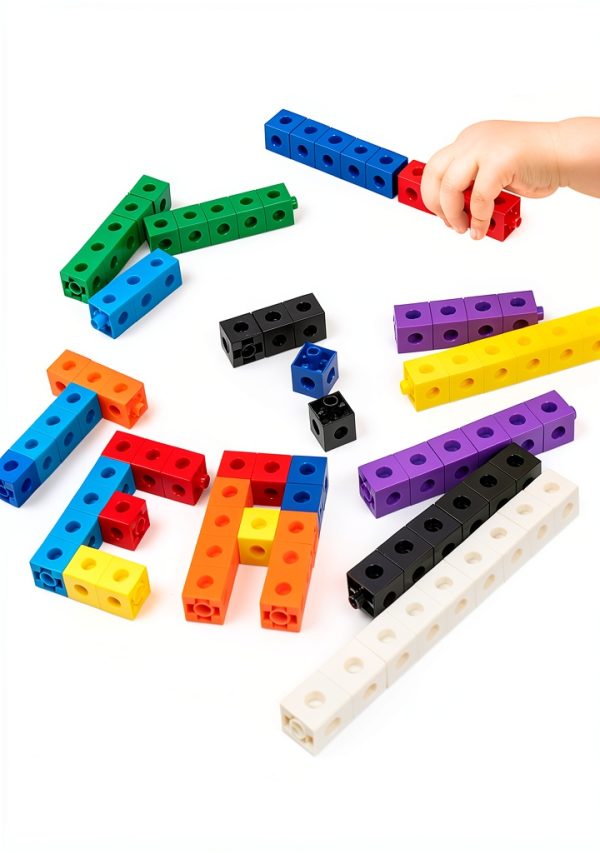 Coogam Math Cubes Activity Set for Kids Learning Numbers-1