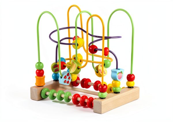 Wondertoys Activity Cube Bead Maze Educational Toy for-4