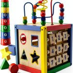 Play22 Wooden Activity Cube Educational Toy for Toddlers-0
