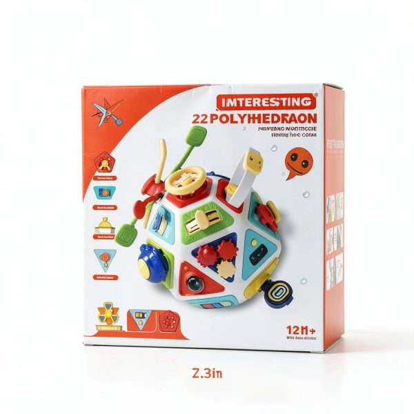 Shantou Yingmeidi Montessori Activity Cube Toddler Travel-1
