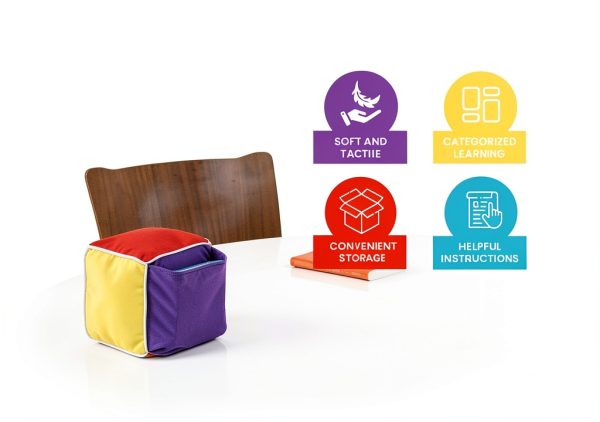 Positive Parenting Activity Cube Soft Toddler Learning Toy-1