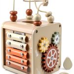 Vanplay Montessori Activity Cube Educational Toy for-0