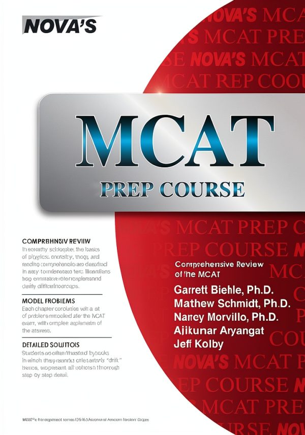 Nova Press MCAT GRE Test Guide English Study Book-0