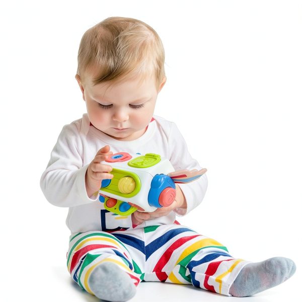 Runjinchuan Busy Cube Activity Toy for Toddlers Safe-2