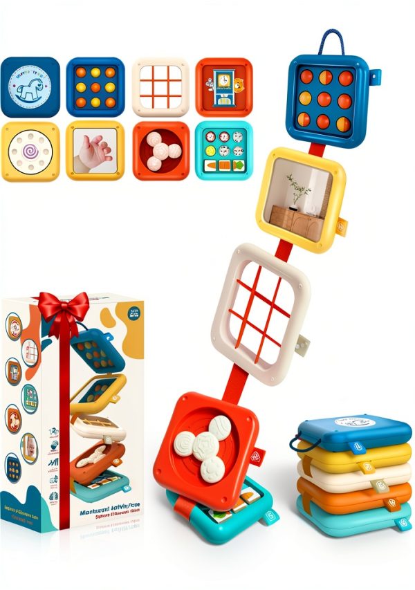 Toylfort Montessori Busy Board Sensory Activities Fine Motor-0