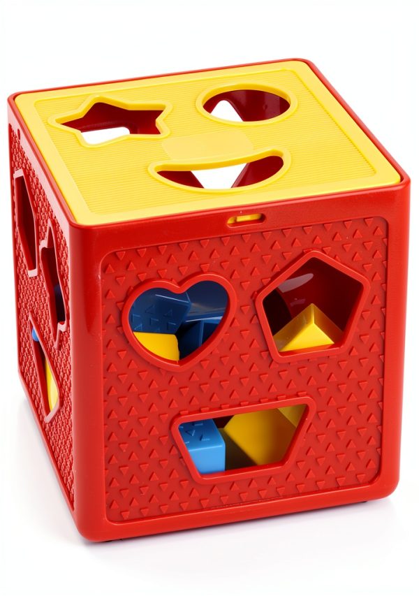 Play22 Activity Cube Educational Shapes Sorting Toddler Toy-1