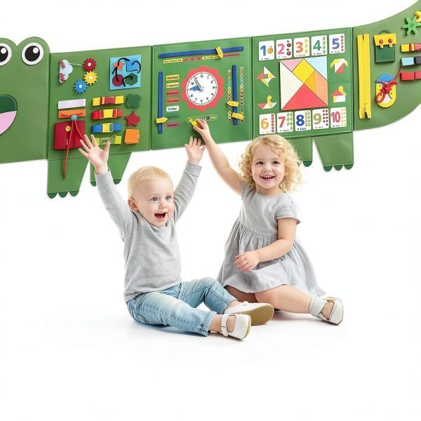 Montessori Busy Board Foldable Learning Toy for Toddlers-5