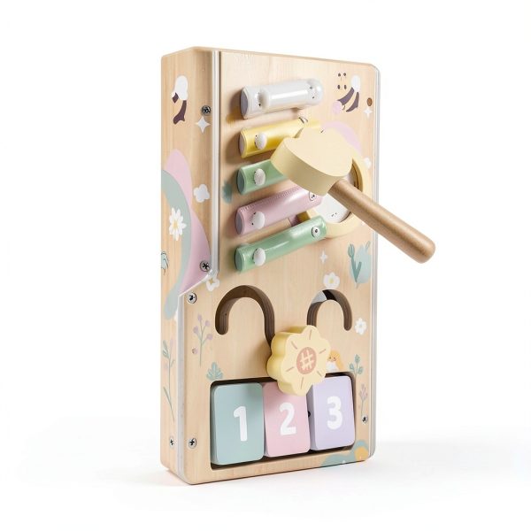 ROBUD Wooden Activity Cube Educational Toy for Toddlers-2