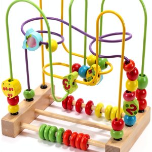 Wondertoys Activity Cube Bead Maze Educational Toy for-0