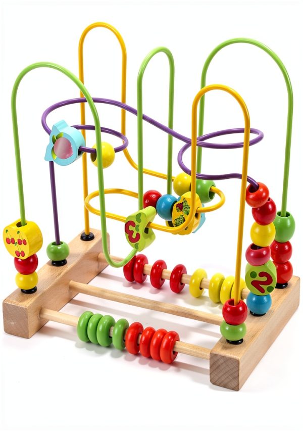 Wondertoys Activity Cube Bead Maze Educational Toy for-0