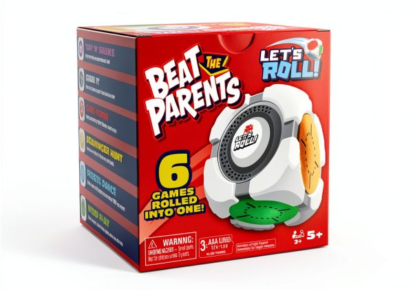 Beat the Parents Board Game Spin Master Family Activity Cube-7