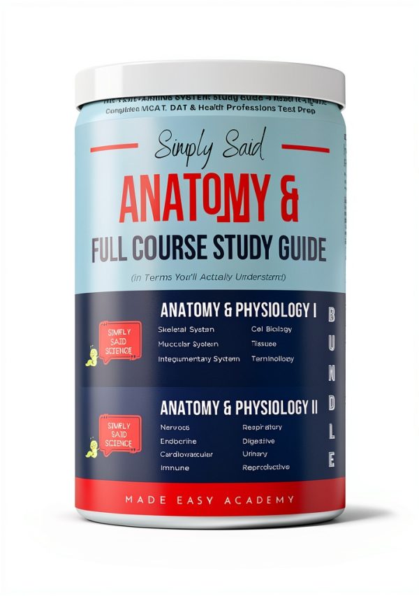 Made Easy Academy MCAT Test Guide Simply Said Science Series-0
