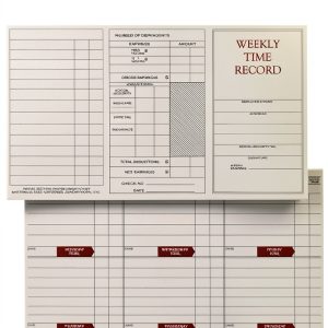 NextDayLabels - Weekly Employee Pocket Size Time Cards-0