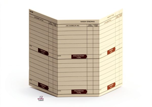 NextDayLabels - Weekly Employee Pocket Size Time Cards-2