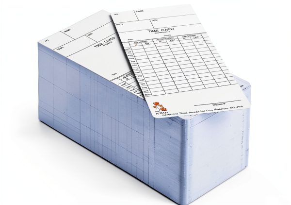 Acroprint Time Cards ATR121 Biweekly for ATR120 Clock 250 White Cards-1