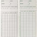 Time Cards 100 Pack COMPUMATIC Non-Calculating for uPunch HN3000-0