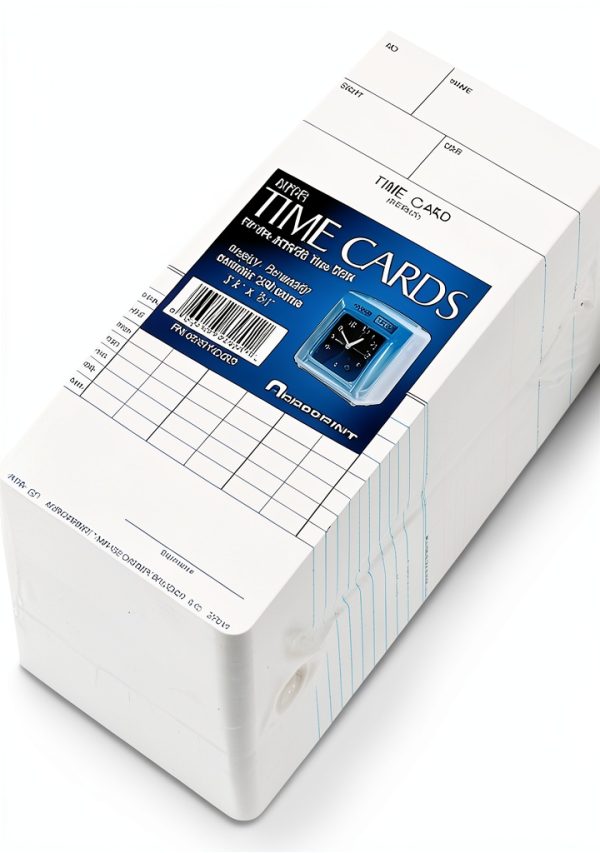 Acroprint Time Cards ATR121 Biweekly for ATR120 Clock 250 White Cards-2