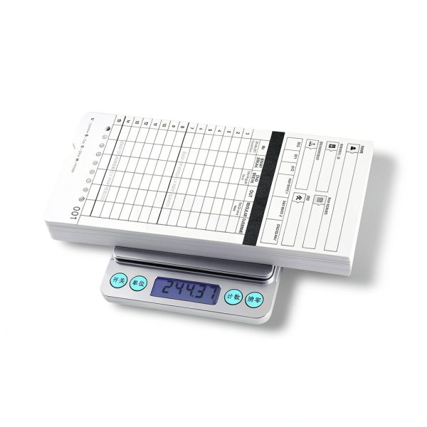 300 Time Cards for HN4000 Employee Time Clocks – Compatible with uPunch HN2000, HN2500, HN4000, HN4500 – Card Numbers 1-50, Pre-Punched, 6 Boxes of 50, Separate Packaging-6