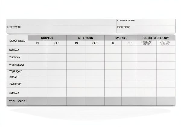 Adams Time Sheet, 9 x 5.5 Inch, Weekly Format, 2-Part, Carbonless, 100-Pack, White, Canary (NC9507)-0
