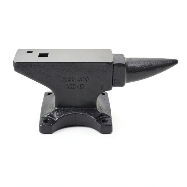 22 Lbs Cast Steel Anvil with Single Horn, High Hardness 55 HRC, Forged-0