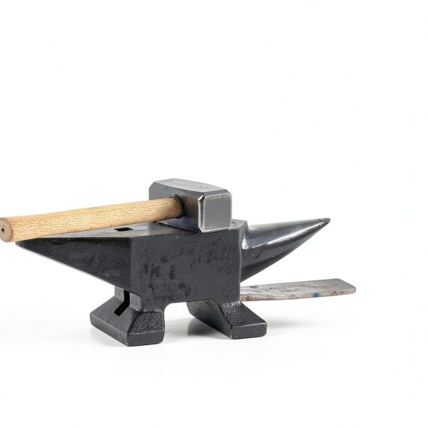 Happybuy Single Horn Anvil 22Lbs Cast Steel for Blacksmithing-1